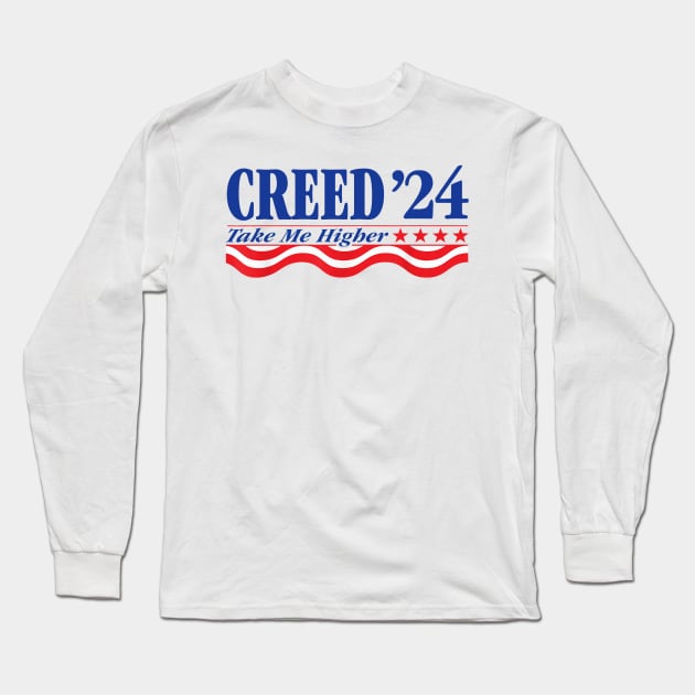 Creed 24 Funny Creed 2024 Long Sleeve T-Shirt by AdoreedArtist